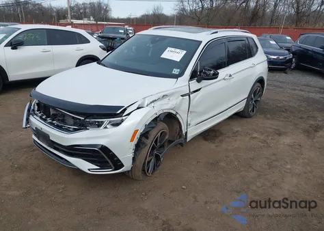 2022 Volkswagen Tiguan 2.0T Sel R-Line from USA, damaged, VIN 3VV4B7AX5NM124934